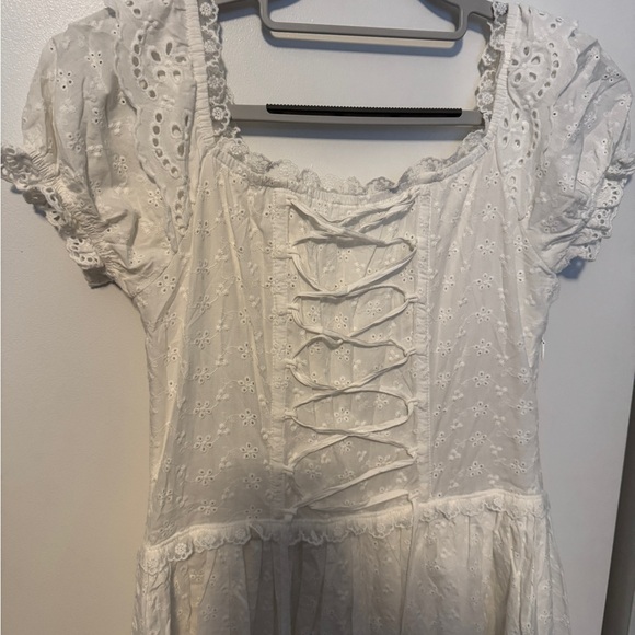 Lacemade Little Jasmine Cotton Corset Dress - Picture 7 of 10